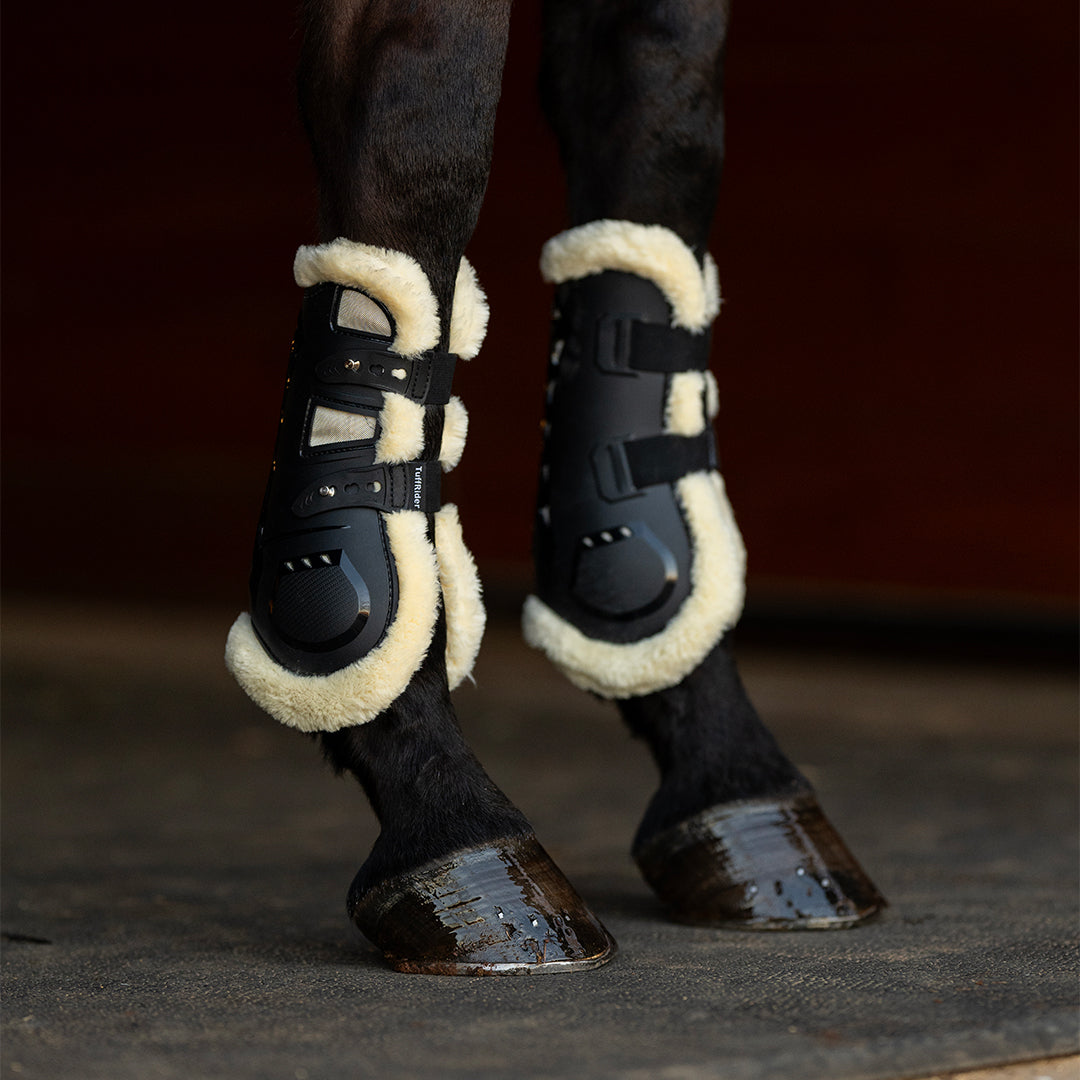 TuffRider Airflow Iron Man Sherpa Fleece Tendon Boots