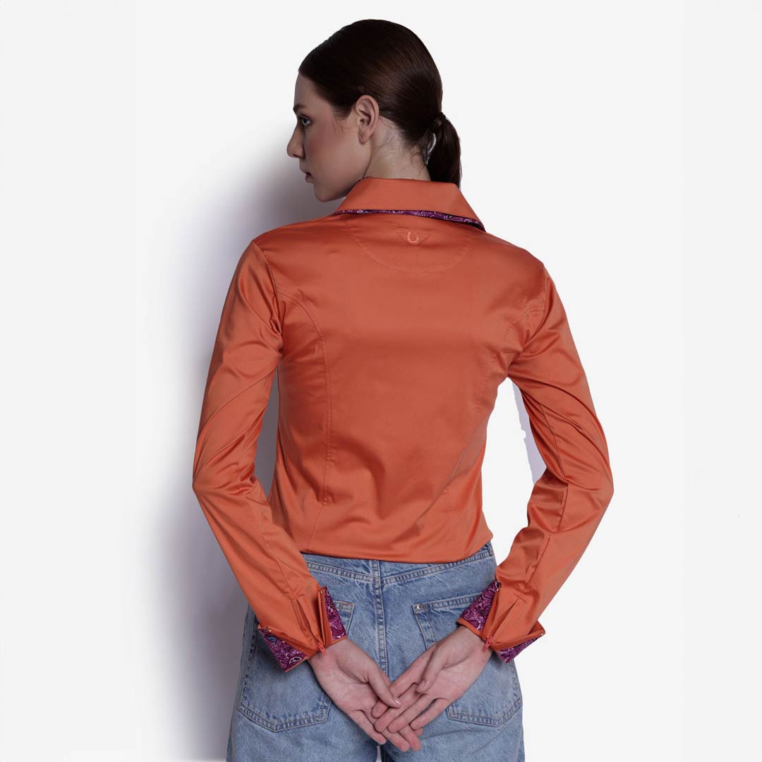 TuffRider Ladies ADEY Double Collar Shirt