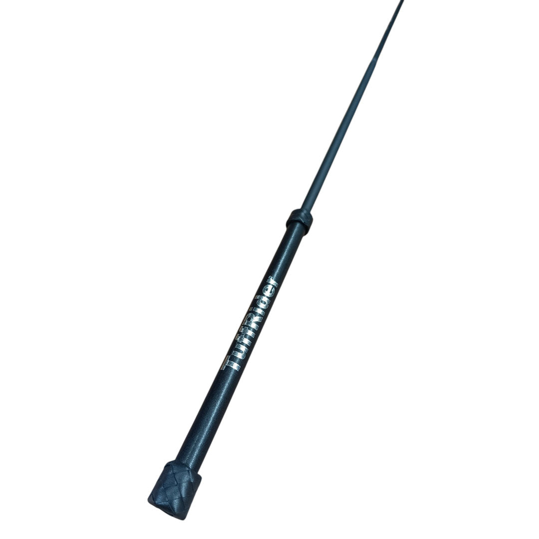 TuffRider Telescopic Carbon Dressage Whip – 48.5" Expands for Performance, Collapses to 18" for Easy Storage