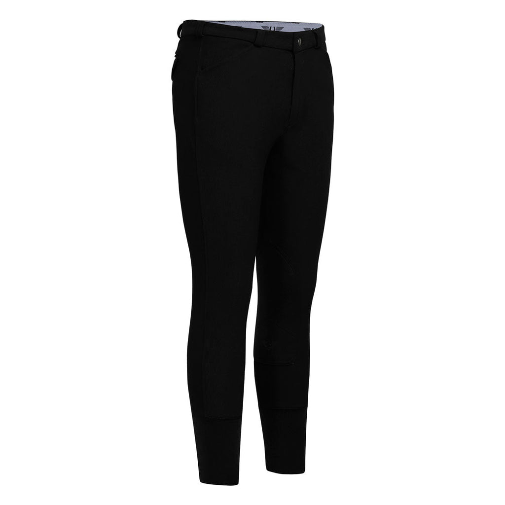 TuffRider Men's Long Ribb Knee Patch Breeches