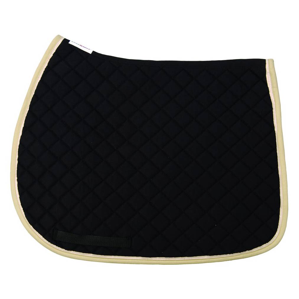 TuffRider Basic All Purpose Saddle Pad with Trim and Piping