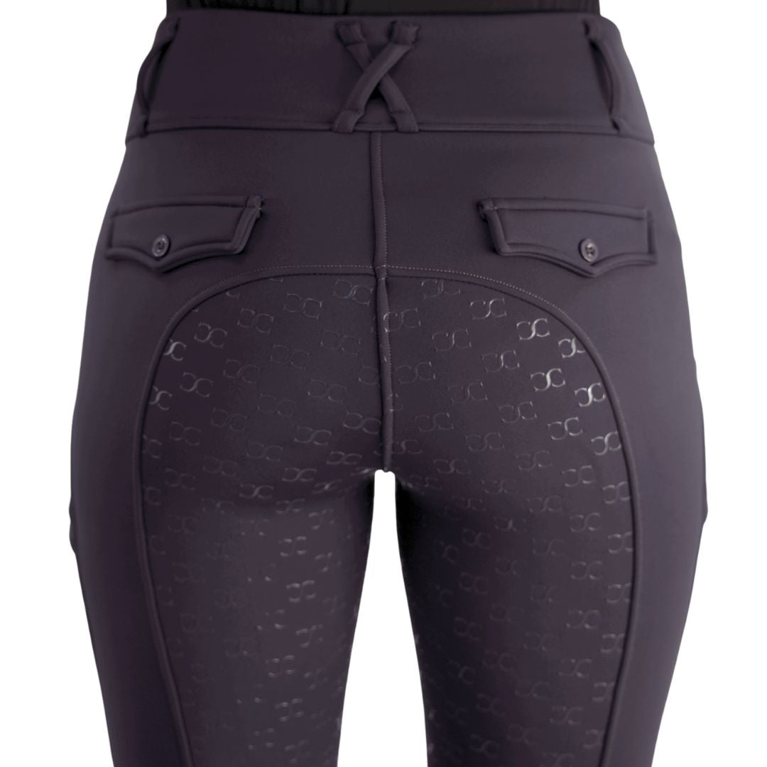 Ultra Warm Arctic Winter Tights in Grey With Free Belt