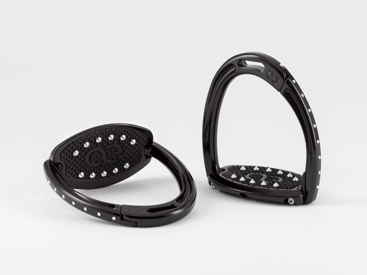 American Equus Elite "Escape" Crystal Edition Safety Stirrups