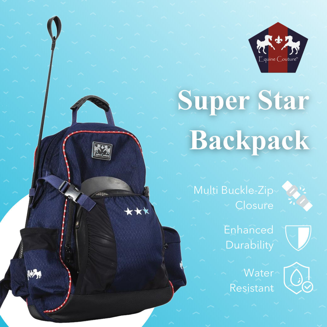 Equine Couture Super Star Water-Resistant Backpack