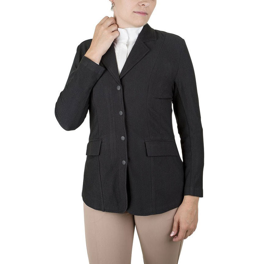 Equine Couture Women EquiVent 4-Snap Button Show Coat