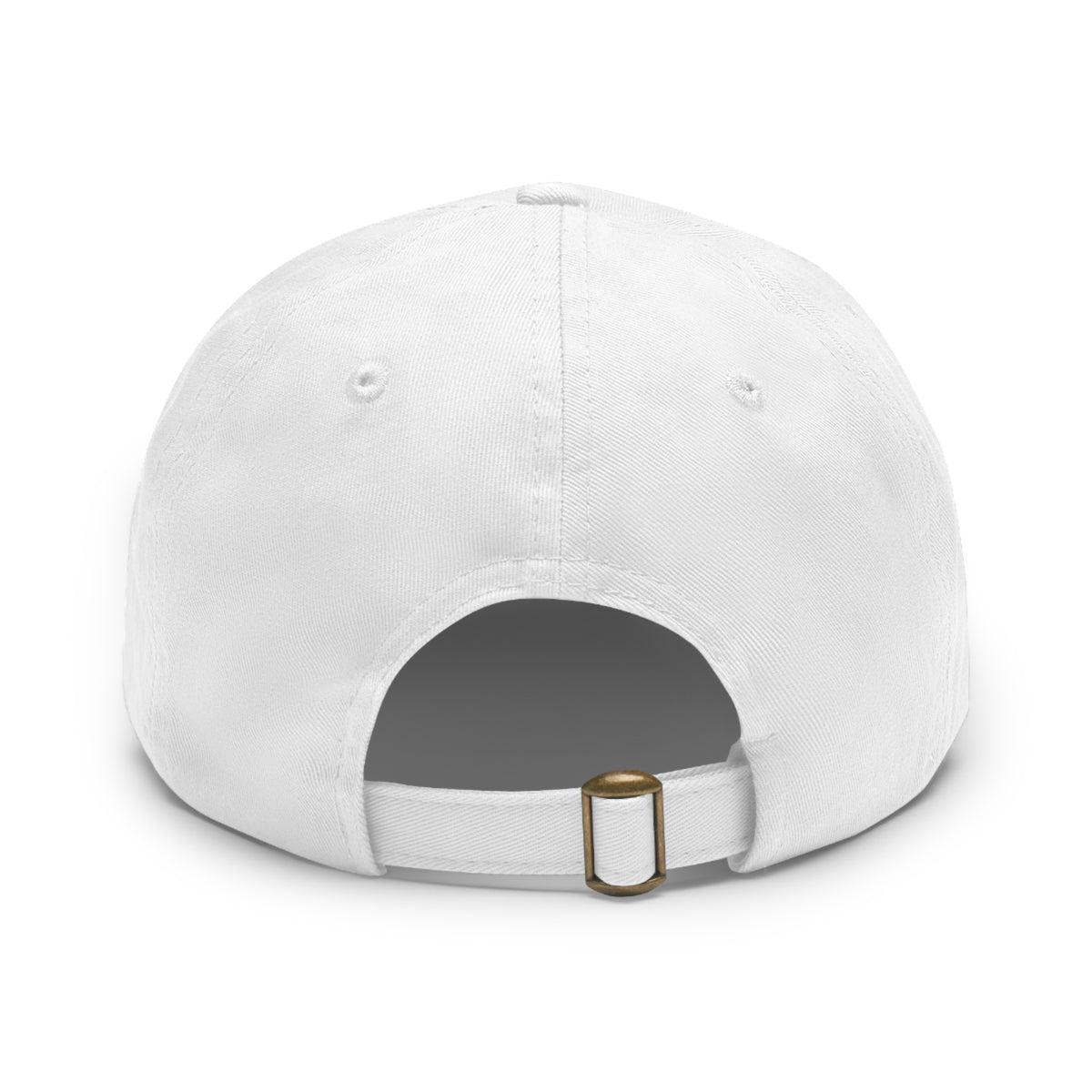 Red Mares Build Character Hat with Leather Patch (Round)