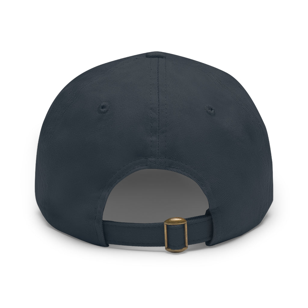 Red Mares Build Character Hat with Leather Patch (Round)