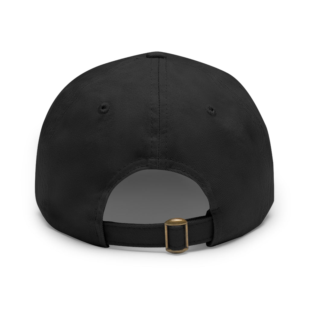 Red Mares Build Character Hat with Leather Patch (Round)