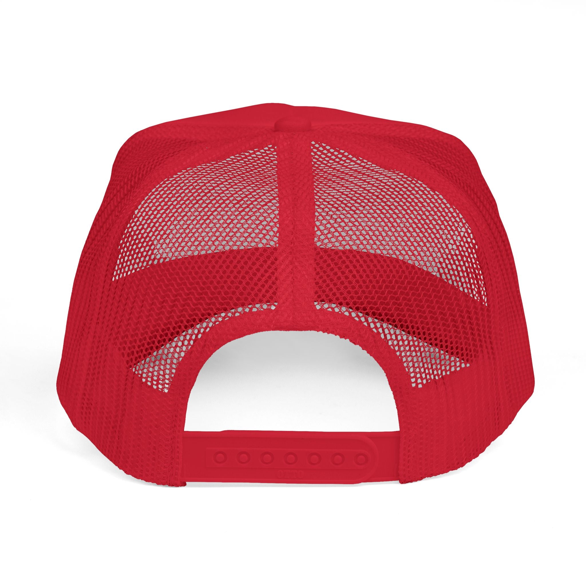 Trucker Cap — "Bad Hair Don't Care" Retro Mesh Hat