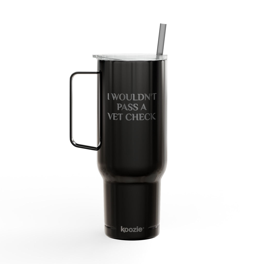 Insulated Tumbler with Lid, 40oz (Engraving) - Vet Check