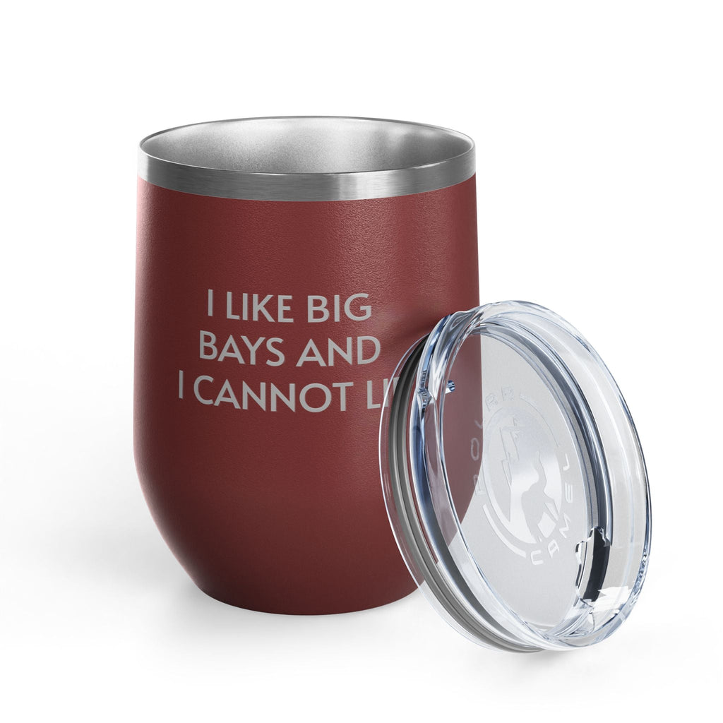 Wine Tumbler, 12oz - I LIke Big Bays