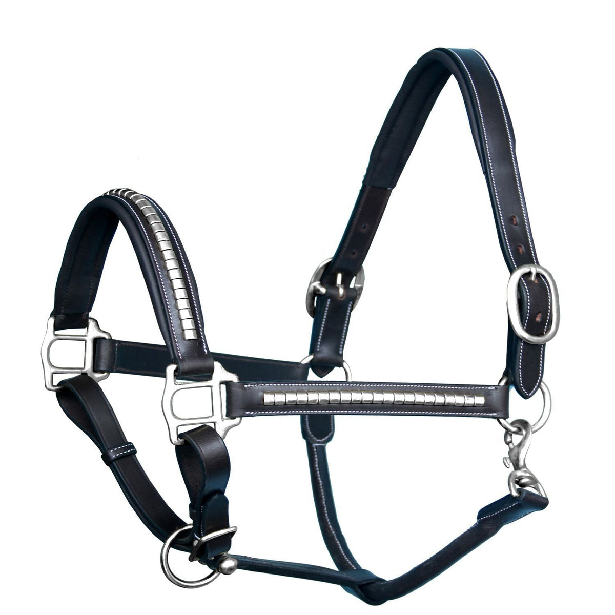 ExionPro Clincher Halter - Brass Nickel Hardware