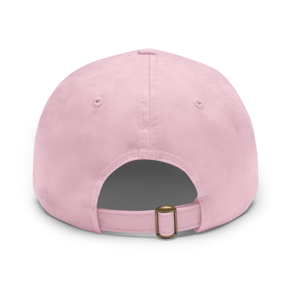 Red Mares Build Character Hat with Leather Patch (Round)