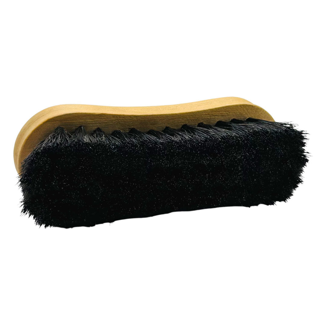 TuffRider Stiff Face Brush With Wooden Grip