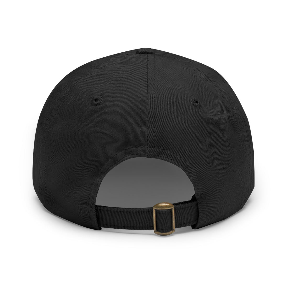 Red Mares Build Character Hat with Leather Patch (Round)