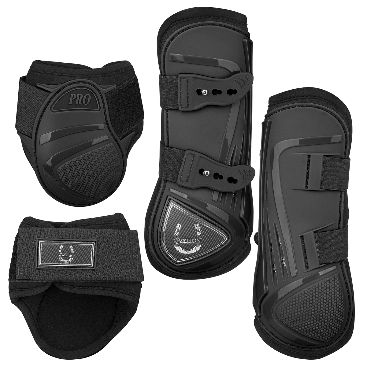 Color Collection by Ovation® Lucky Horse Boot Set - Black
