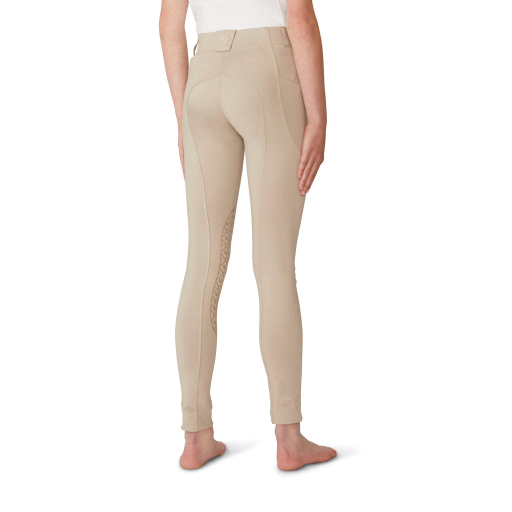 Kids' AeroWick Pull on Silicone Knee Patch Jod - Neutral Beige