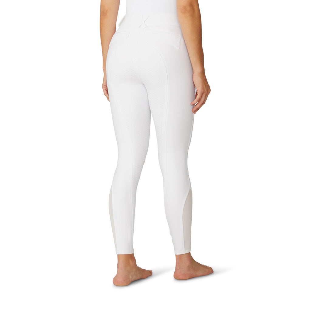 Women's Dynamic Silicone Full Seat Breech - White