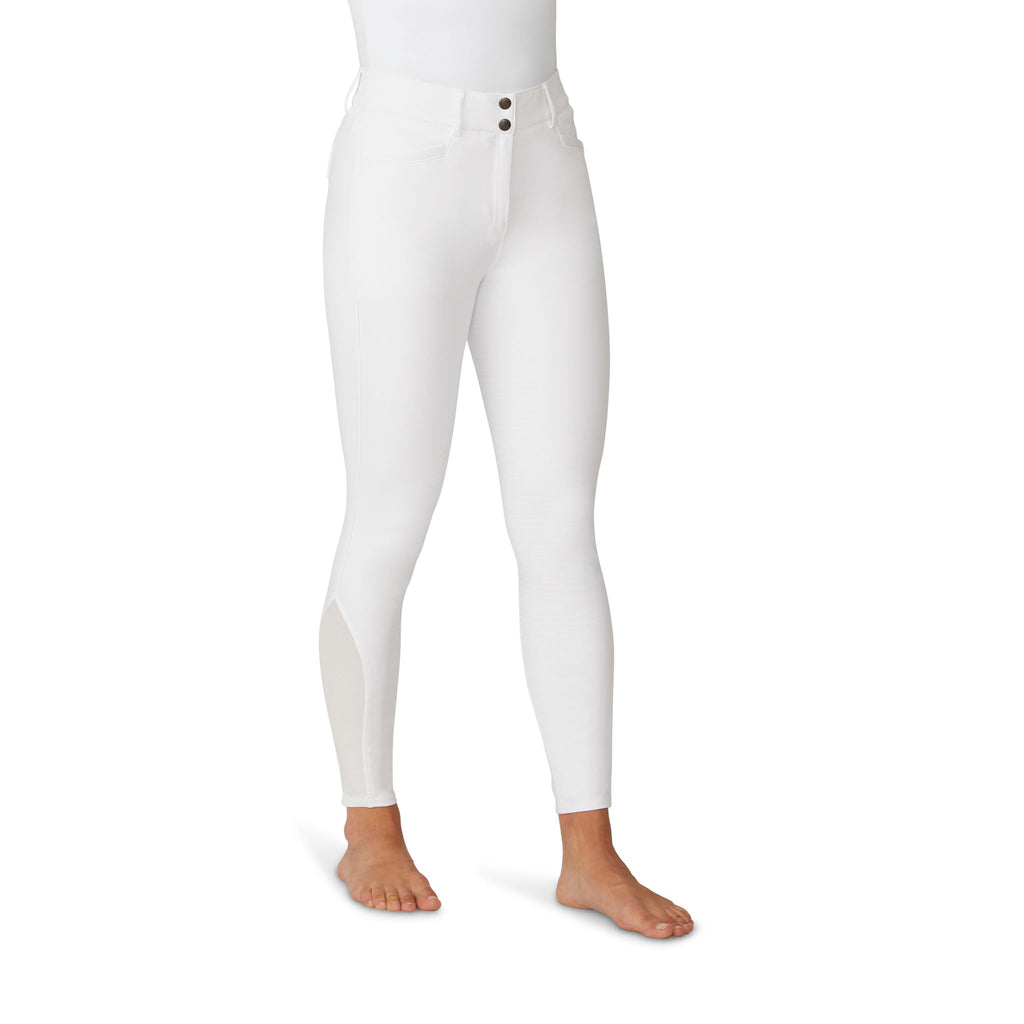 Women's Dynamic Silicone Full Seat Breech - White