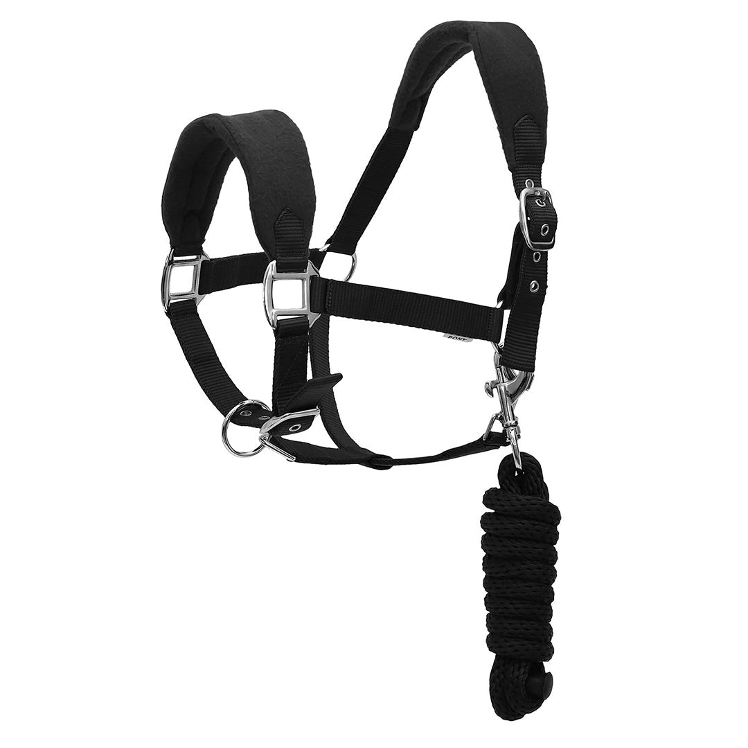 Henri de Rivel Ergonomic Comfort Halter and Lead Rope Set