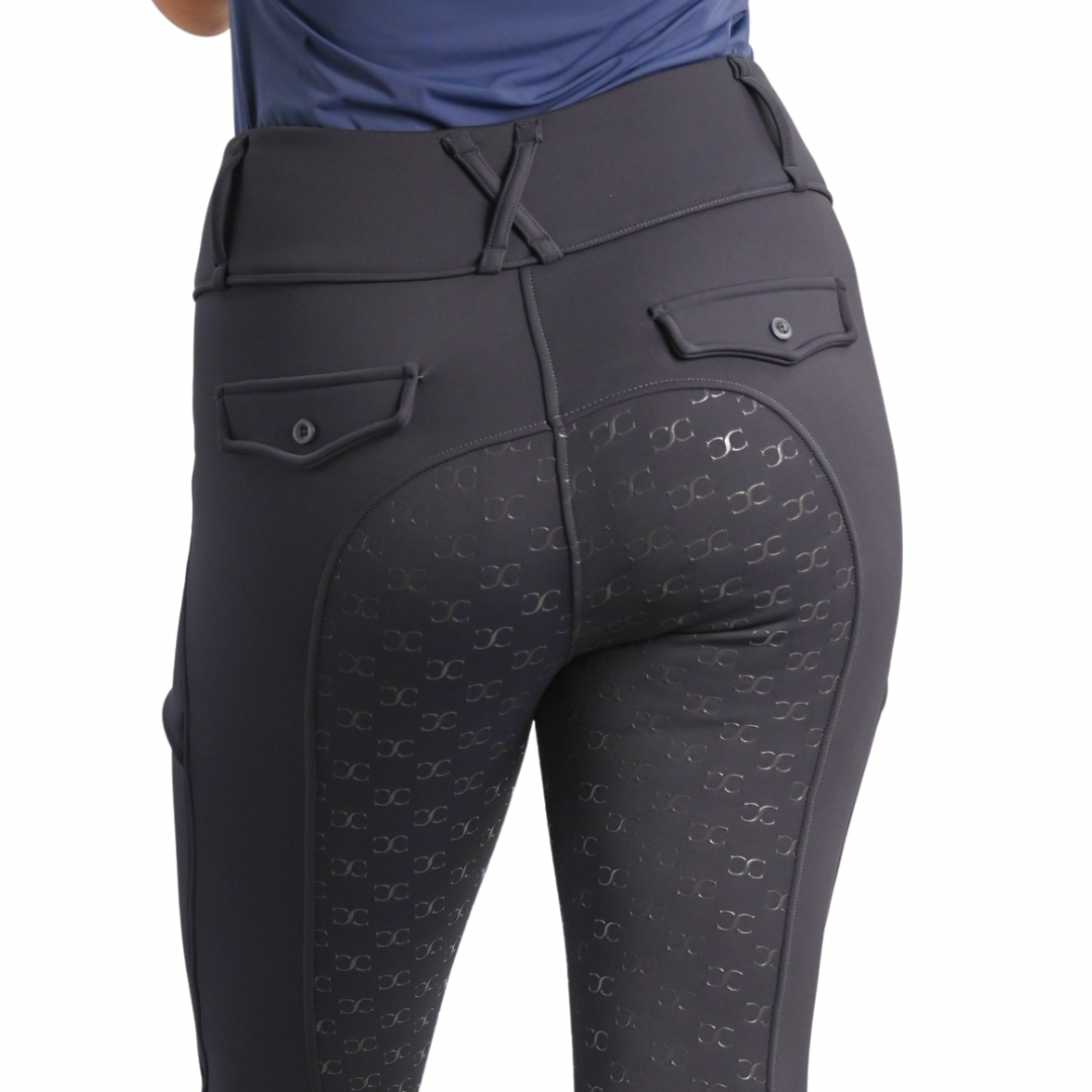 Ultra Warm Arctic Winter Tights in Grey With Free Belt