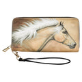 AWST Int'l "Lila" Palomino Clutch Wallet w/ Wristlet