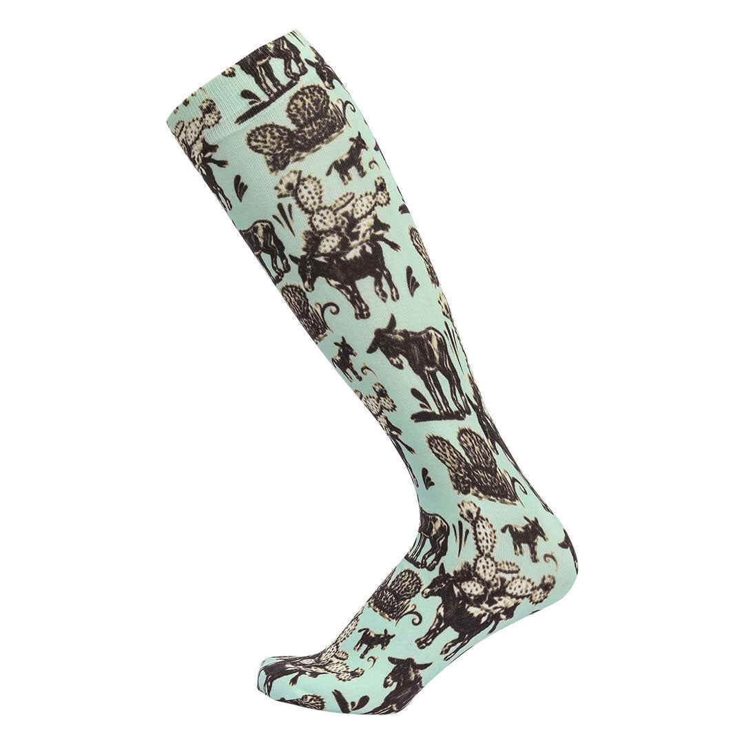 AWST Int'l Cactus Donkeys Socks