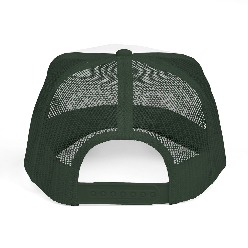 Trucker Cap — "Bad Hair Don't Care" Retro Mesh Hat