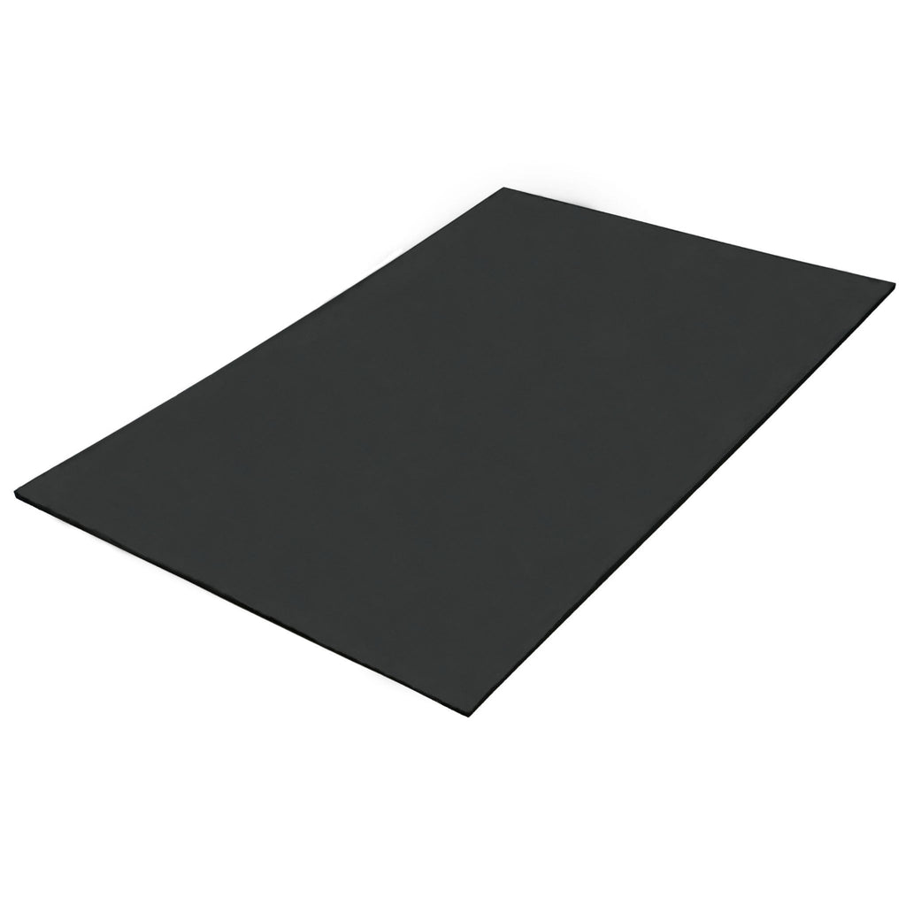 Premium 6' × 4' Rubber Gym Mat - 3/4" Thick | Re-Vulcanized Rubber