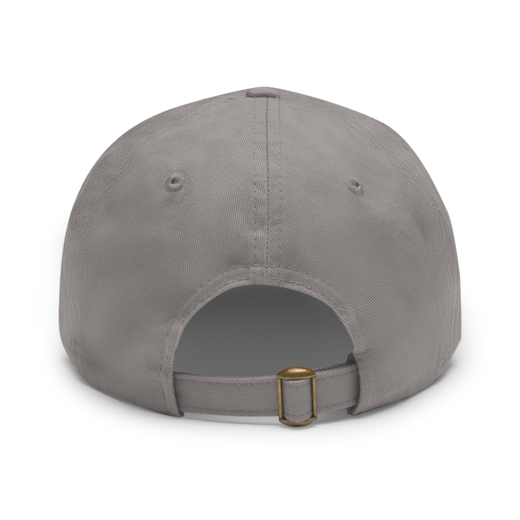 Red Mares Build Character Hat with Leather Patch (Round)