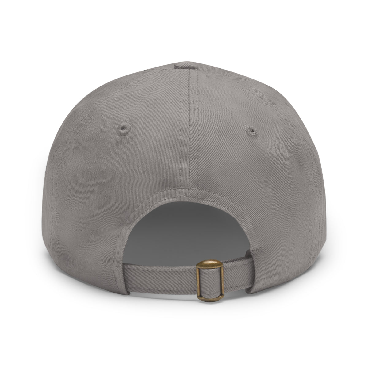 Red Mares Build Character Hat with Leather Patch (Round)