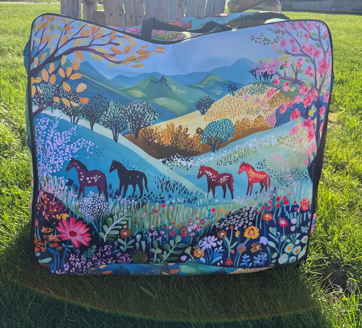 IMPROVED Saddle Pad Carrying Bag