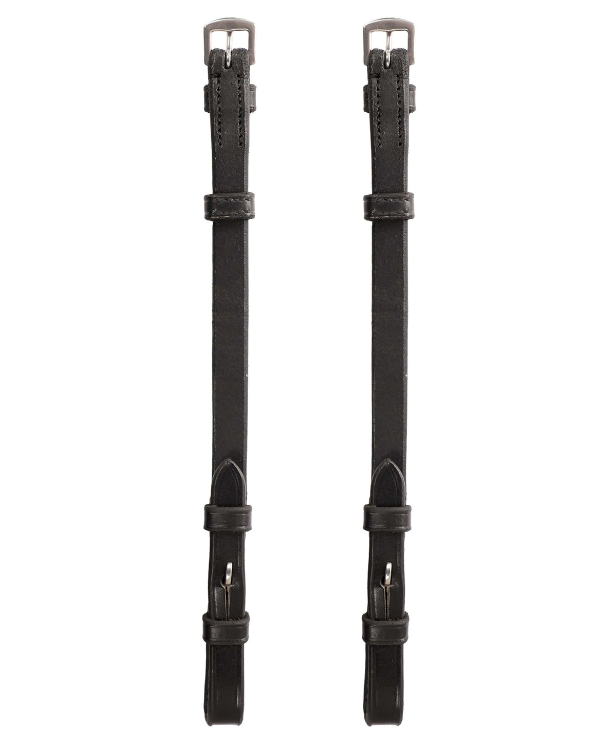 ExionPro Bridle Cheek Pieces With Hook Fastening - Matching Stitching