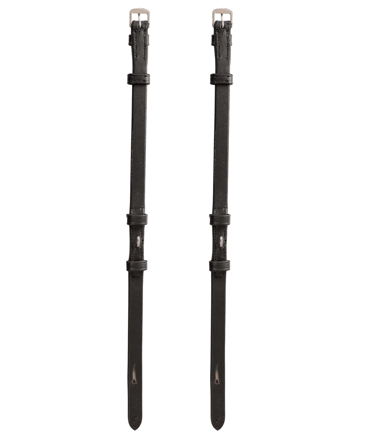 ExionPro Bridle Cheek Pieces With Hook Fastening - Matching Stitching