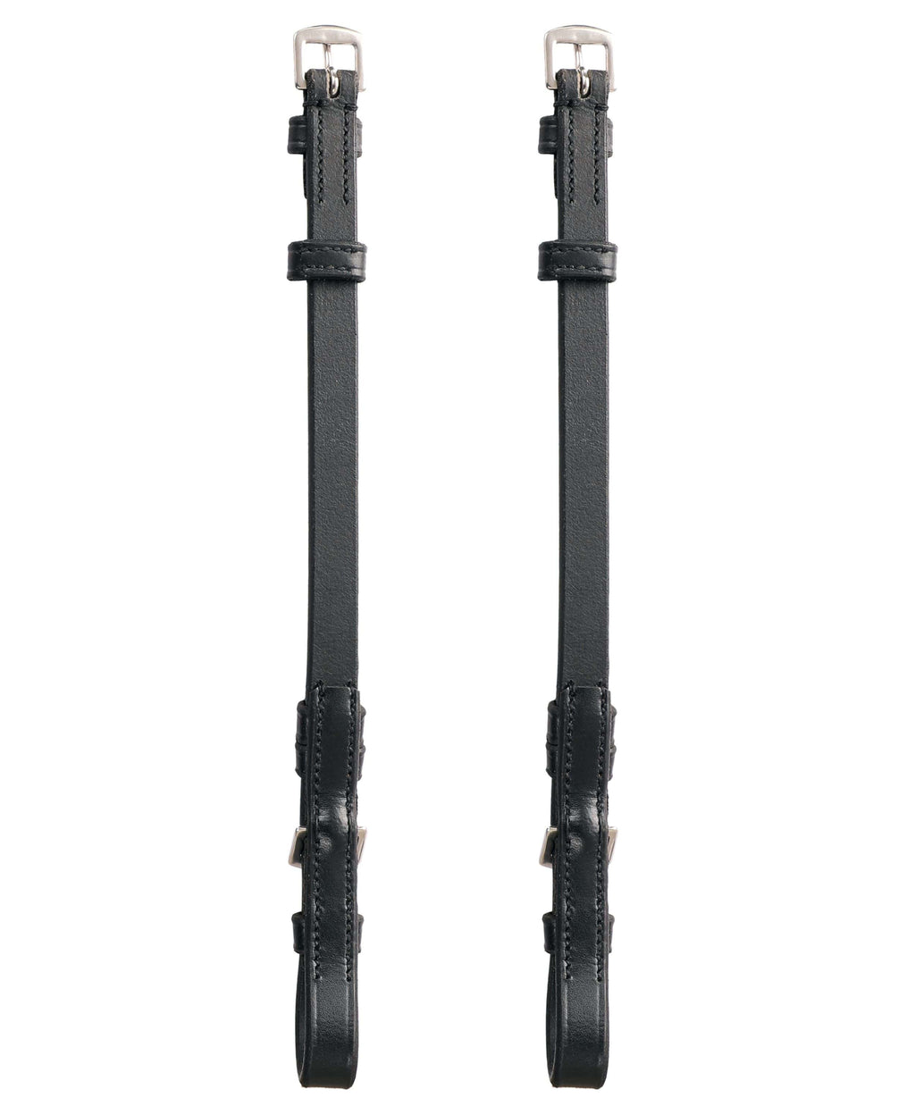 ExionPro Bridle Cheek Pieces With Buckle Fastening - Matching Stitching