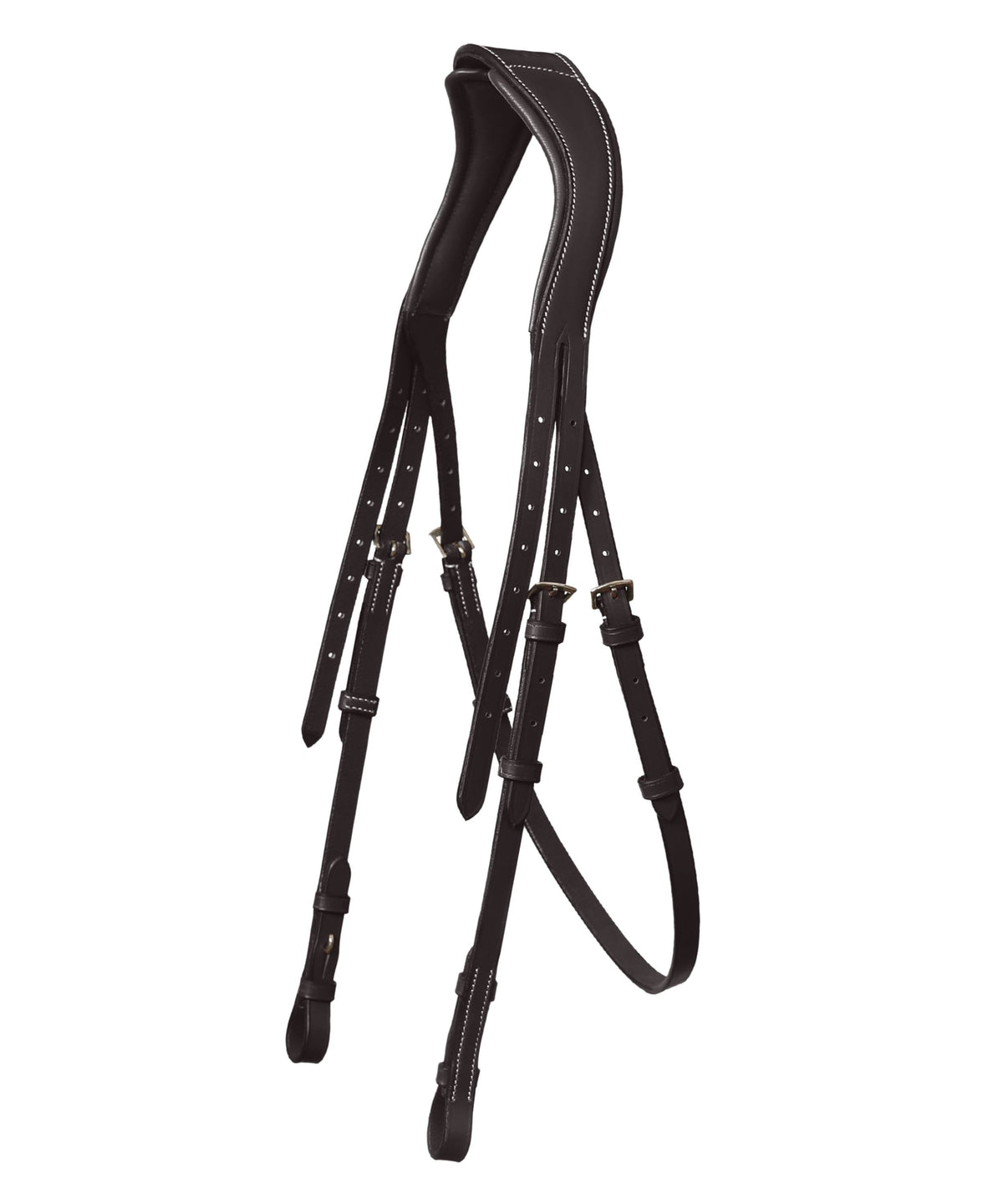 ExionPro 'Perseus' Anatomical Jumping Bridle without Flash with Reins