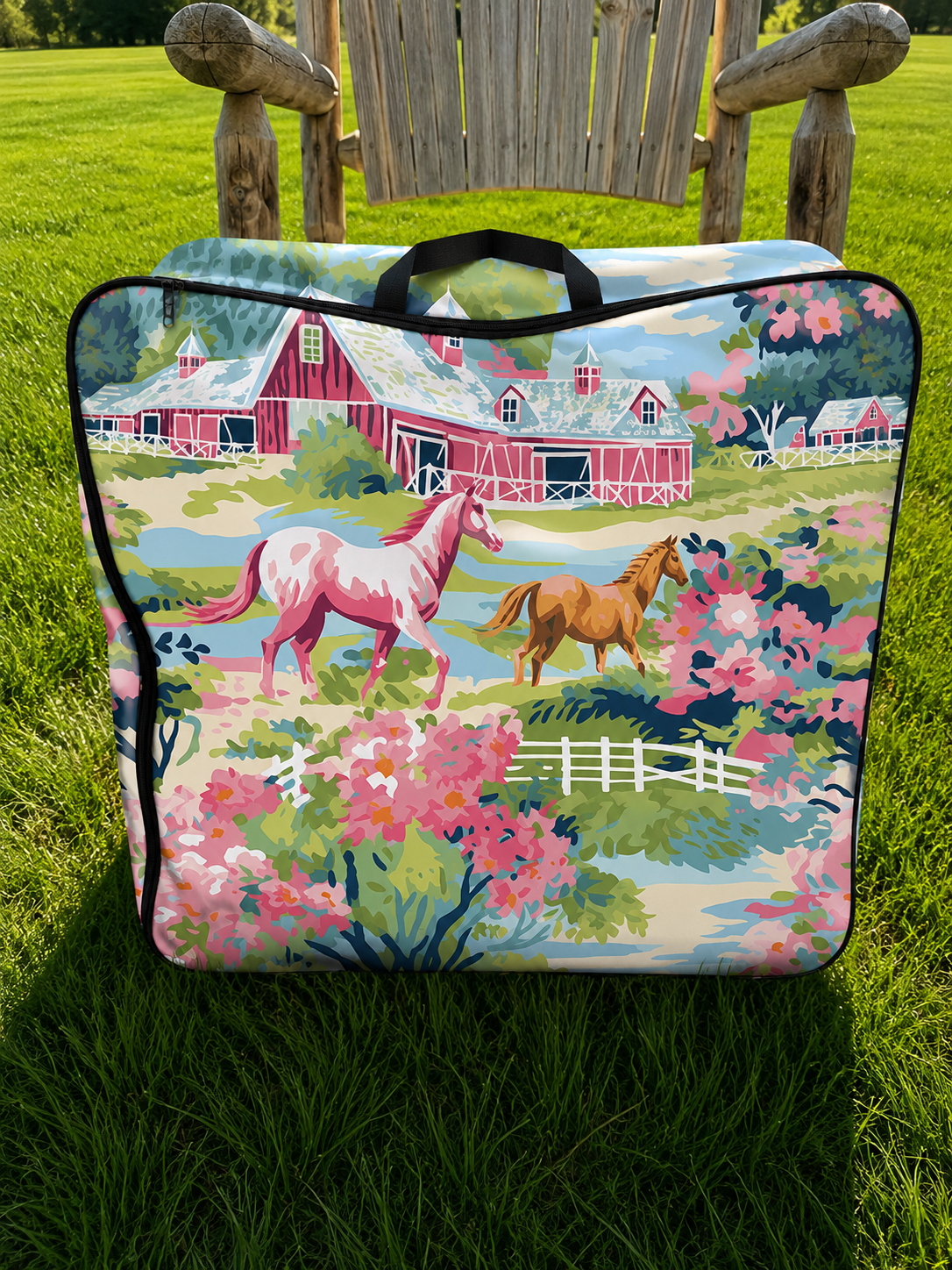 IMPROVED Saddle Pad Carrying Bag