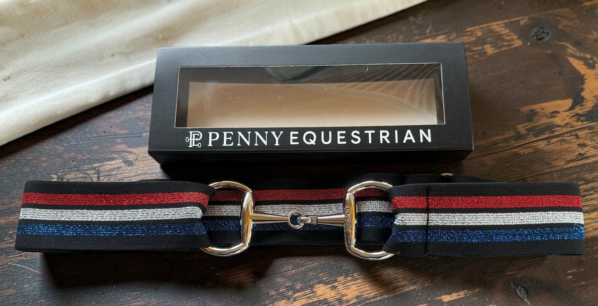 Penny Equestrian Adjustable Snaffle Belts