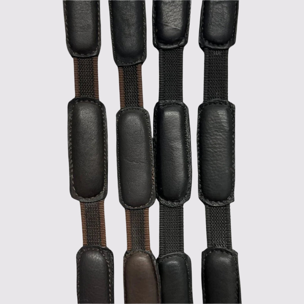 Comfort Connect Rein - Intermittent Padding for Equal Rein Length and Hand Support