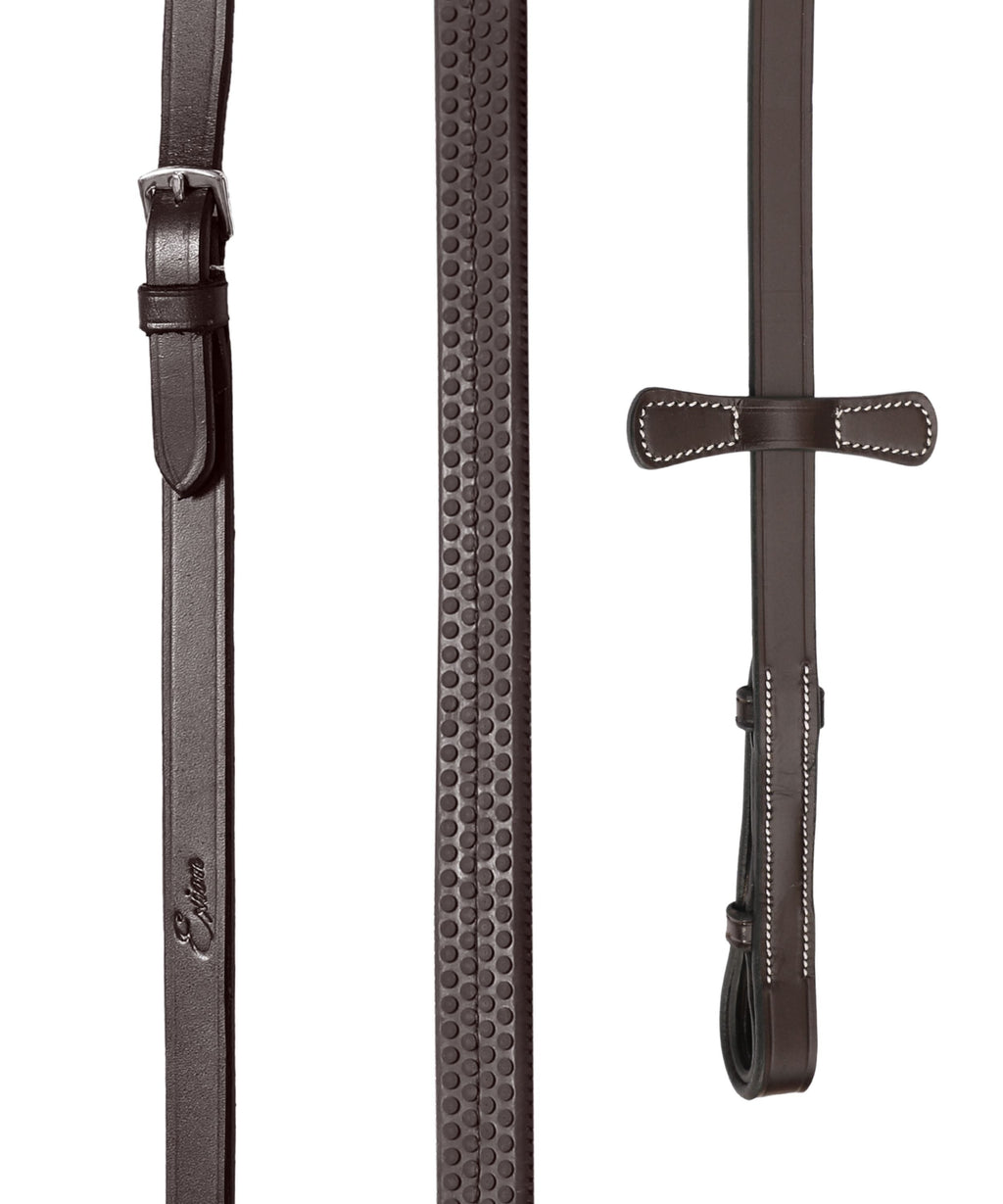 ExionPro 'Perseus' Anatomical Jumping Bridle without Flash with Reins