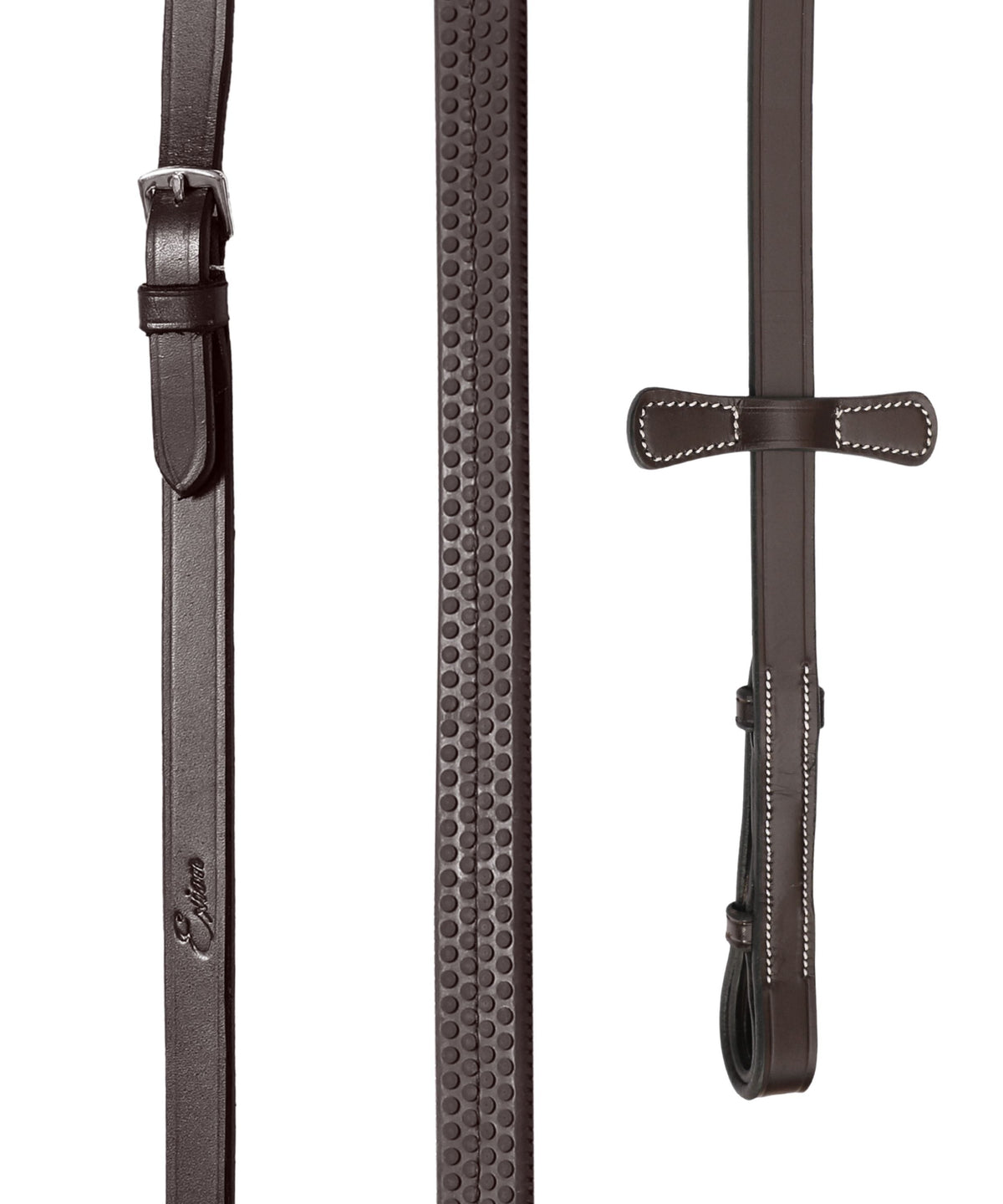 ExionPro 'Perseus' Anatomical Jumping Bridle without Flash with Reins