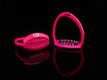 American Equus "Elite" English Stirrups Illusion Pink