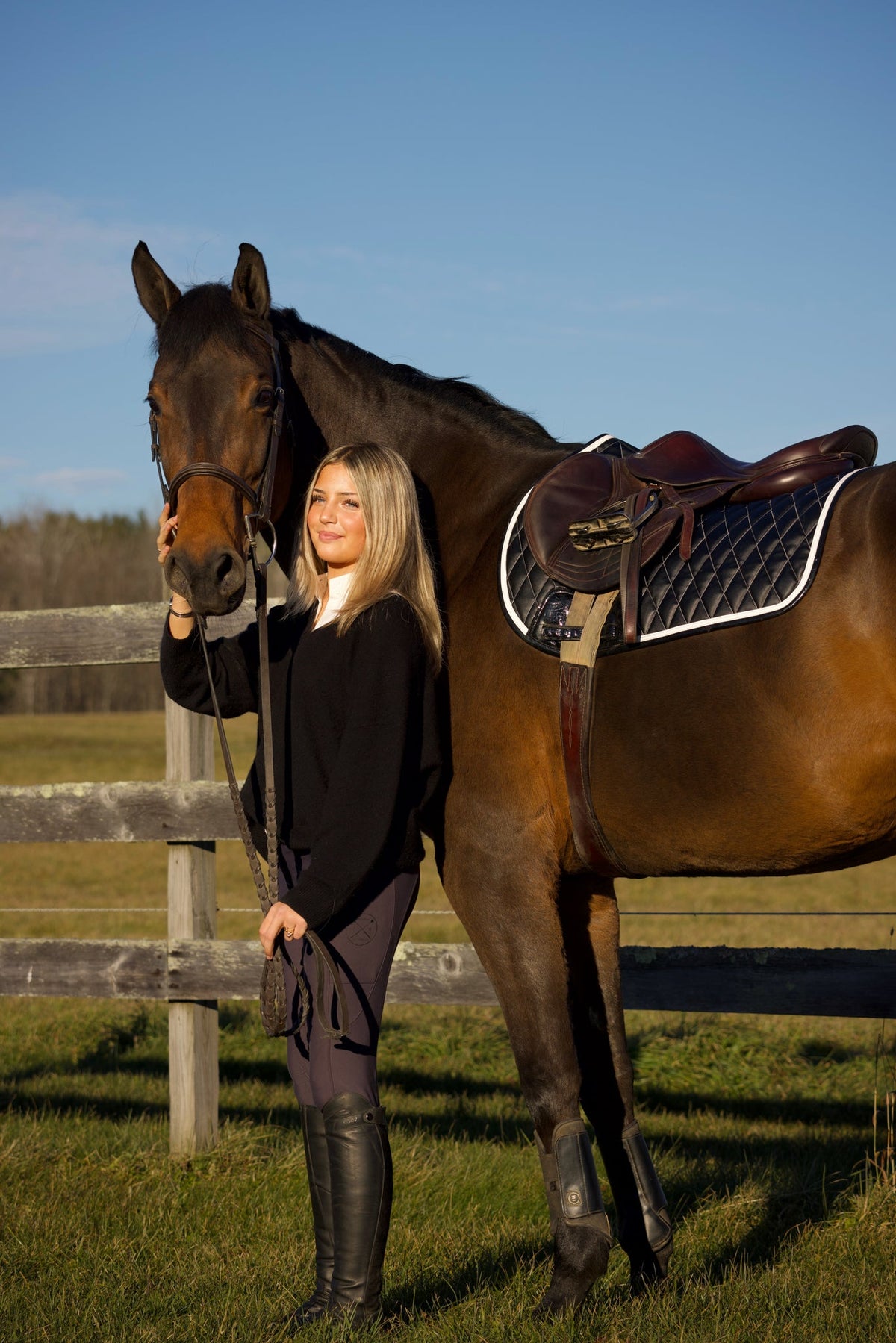 Jump Saddle Pad | Black