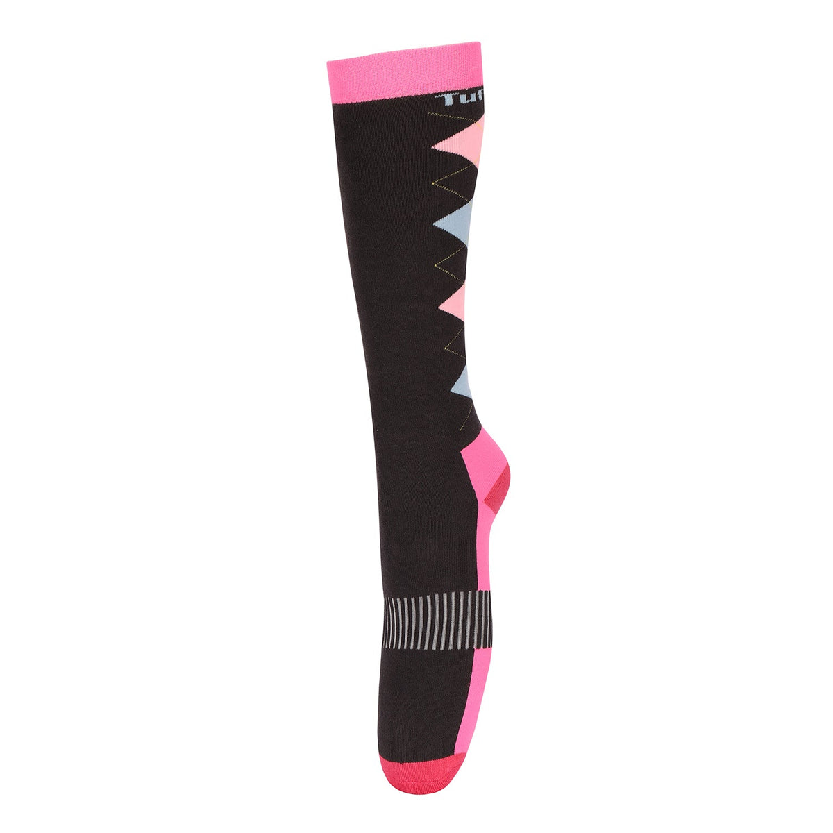 TuffRider NEON WINTER ARGYLE SOCKS