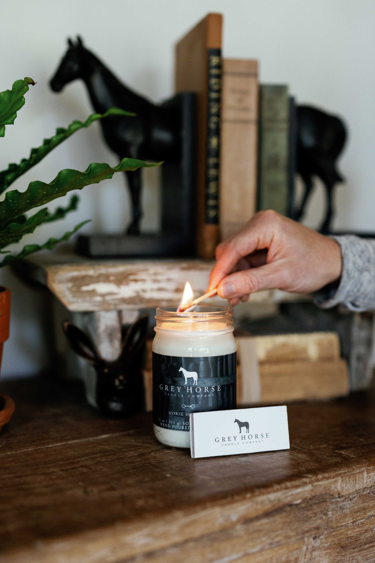 Horse Husband Candle