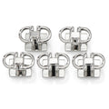 Stainless Steel Horse Bit 5-Studs