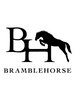 Bramblehorse logo with a stylized horse and 'BH' initials on a white background
