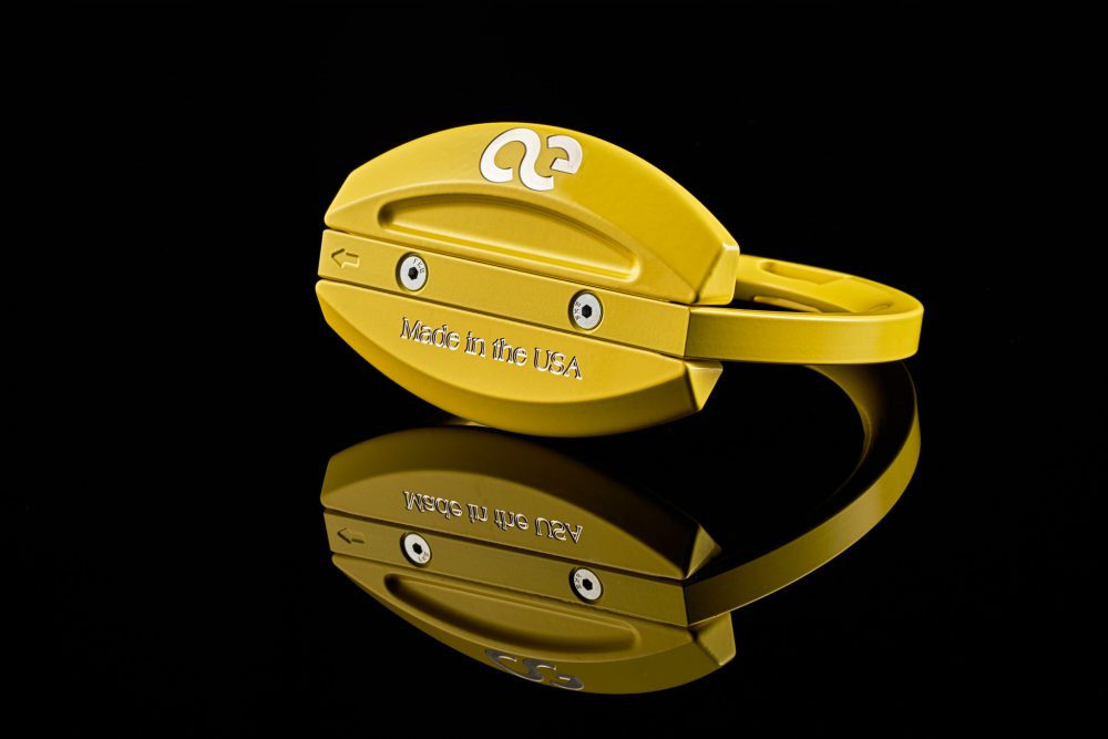 American Equus "Elite" English Stirrups Speed Yellow