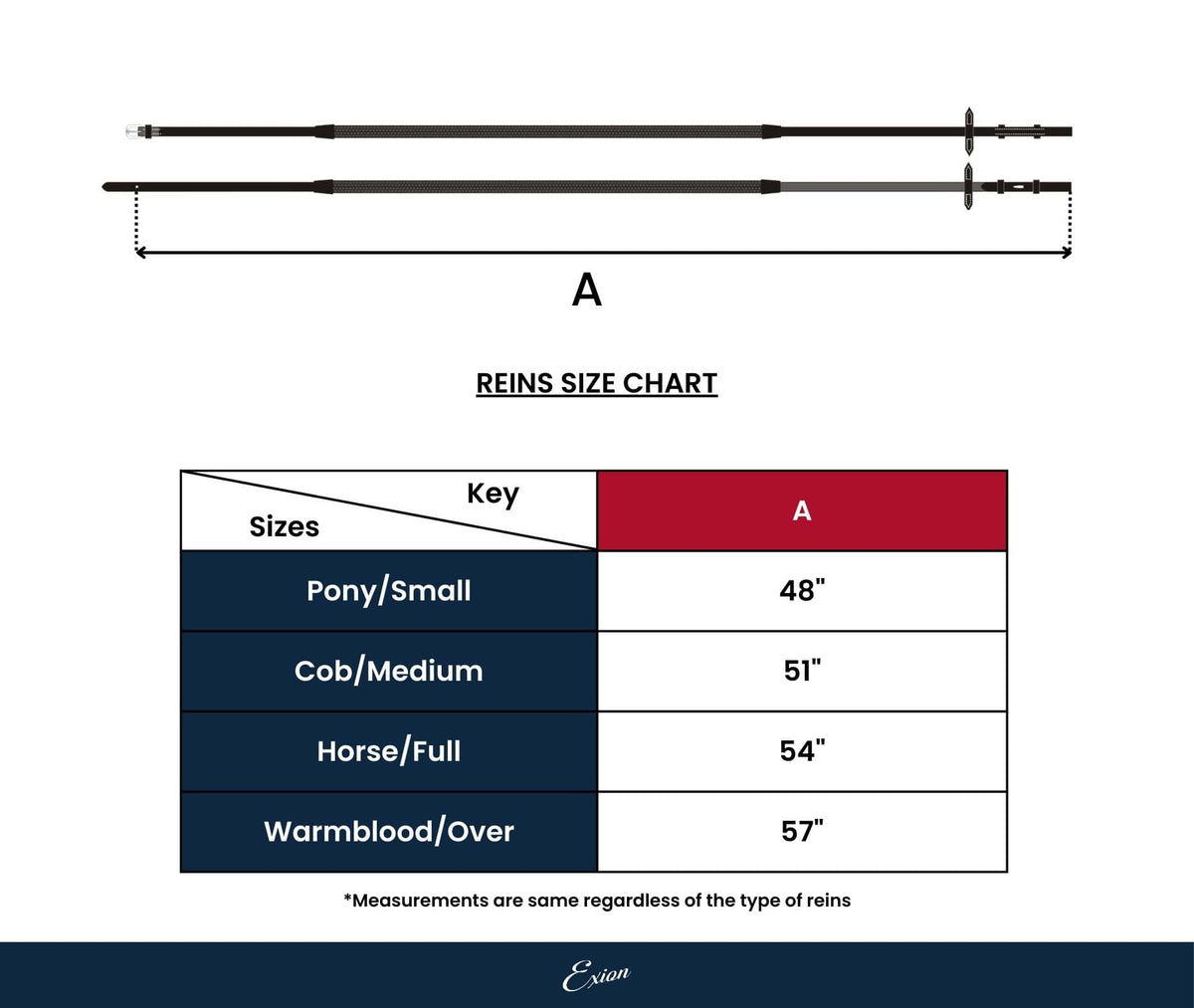 ExionPro Leather Reins
