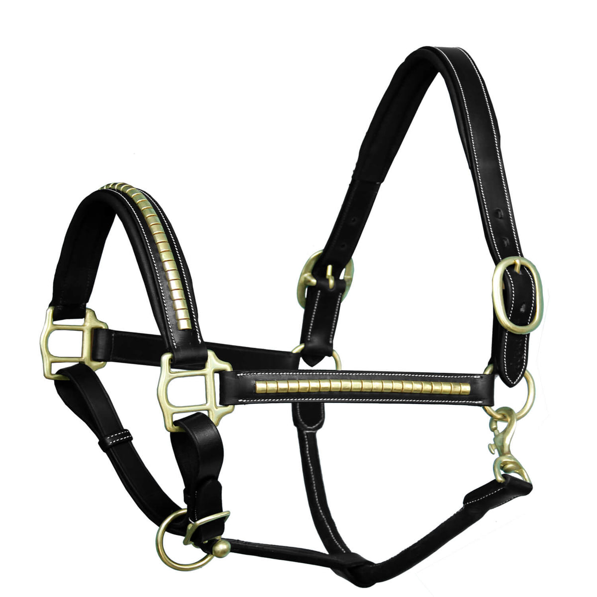 ExionPro Clincher Halter - Brass Hardware